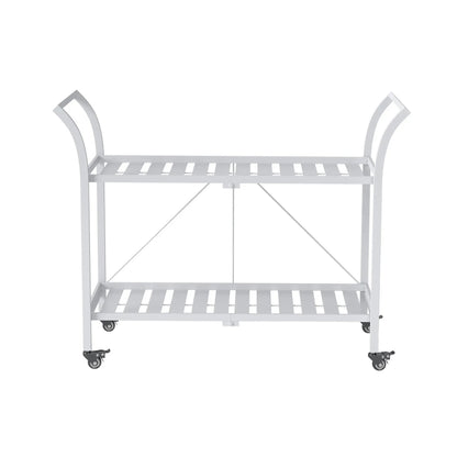 2 Tier Metal Bar Cart Myzenhome