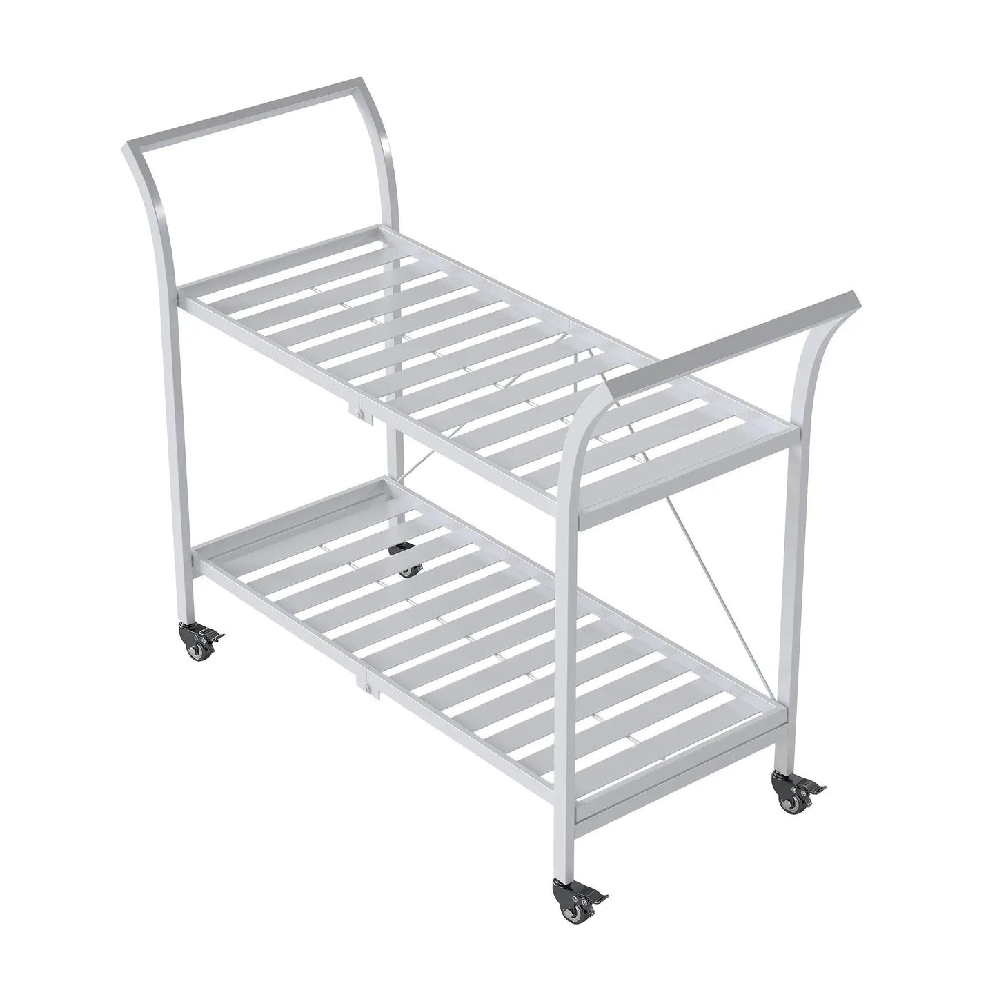 2 Tier Metal Bar Cart Myzenhome