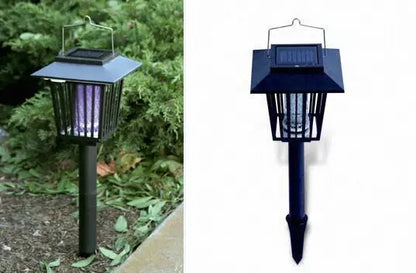 2 in 1 Bug Zapper and LED Light Mosquito Insect Fly Killer Garden Outdoor Decor - Myzenhome