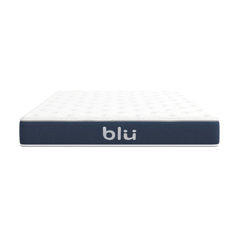 Milano Blu Mattress Hybrid Memory Foam Bonnell Spring Design Medium Firm