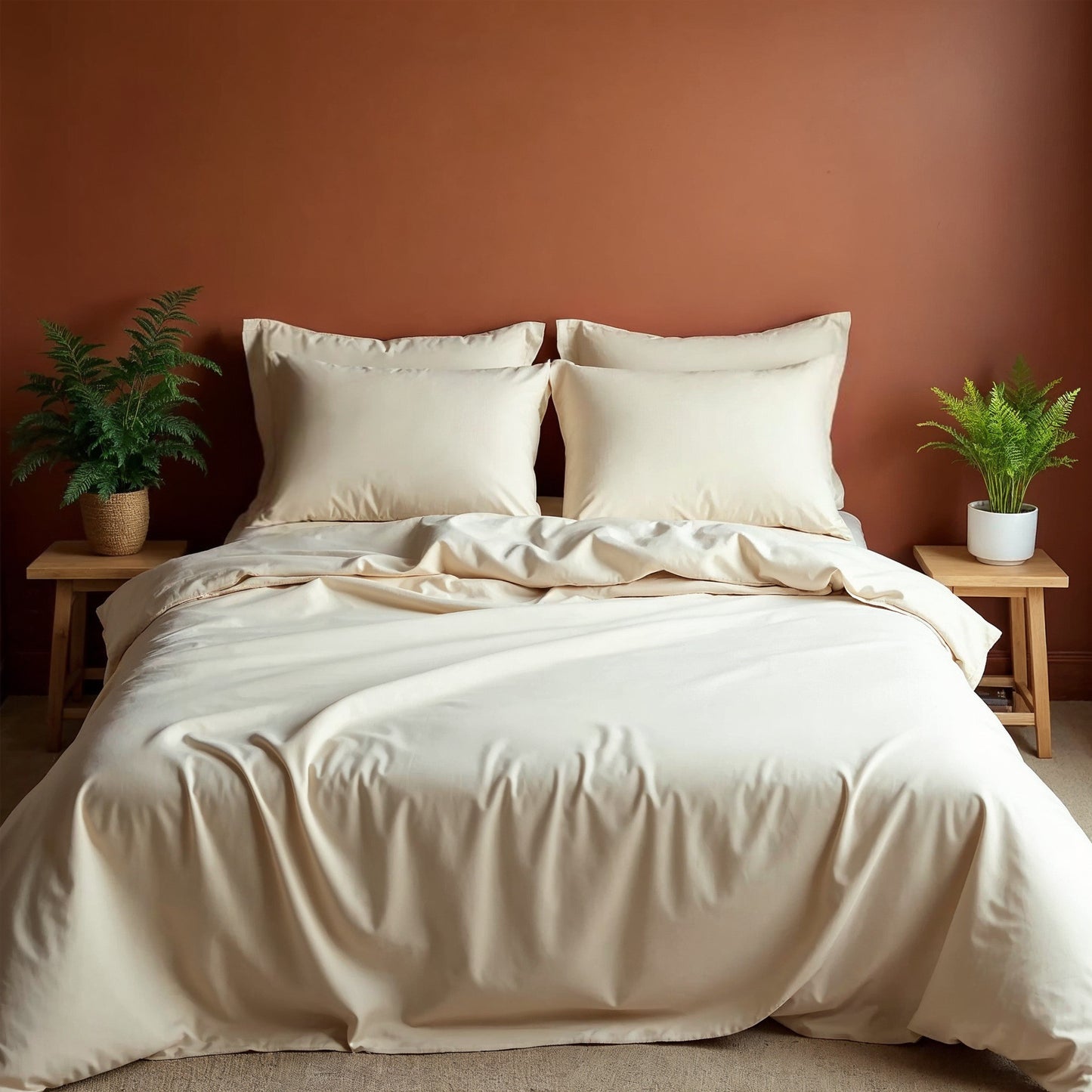 Royal Comfort Bamboo Blended Sheet & Pillowcases Set 1000TC Ultra Soft Bedding - Myzenhome