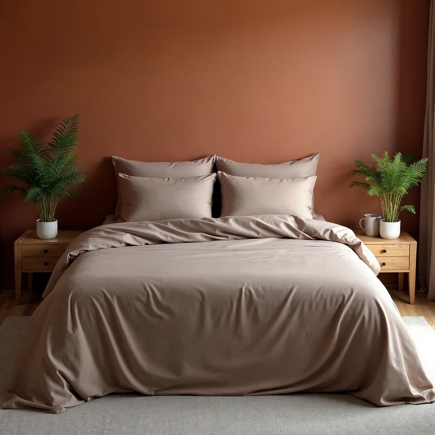 Royal Comfort Bamboo Blended Sheet & Pillowcases Set 1000TC Ultra Soft Bedding - Myzenhome