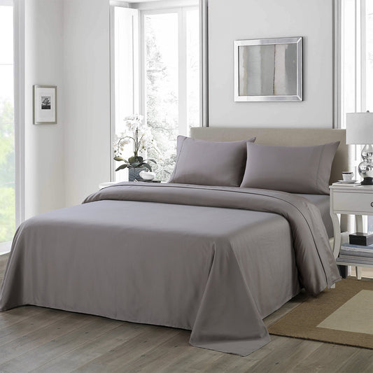 Royal Comfort 1200 Thread Count Sheet Set 4 Piece Ultra Soft Satin Weave Finish - Myzenhome