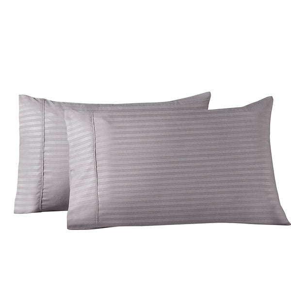 Royal Comfort Twin Pack Pillowcases Cooling Bamboo Blend Ultra Soft