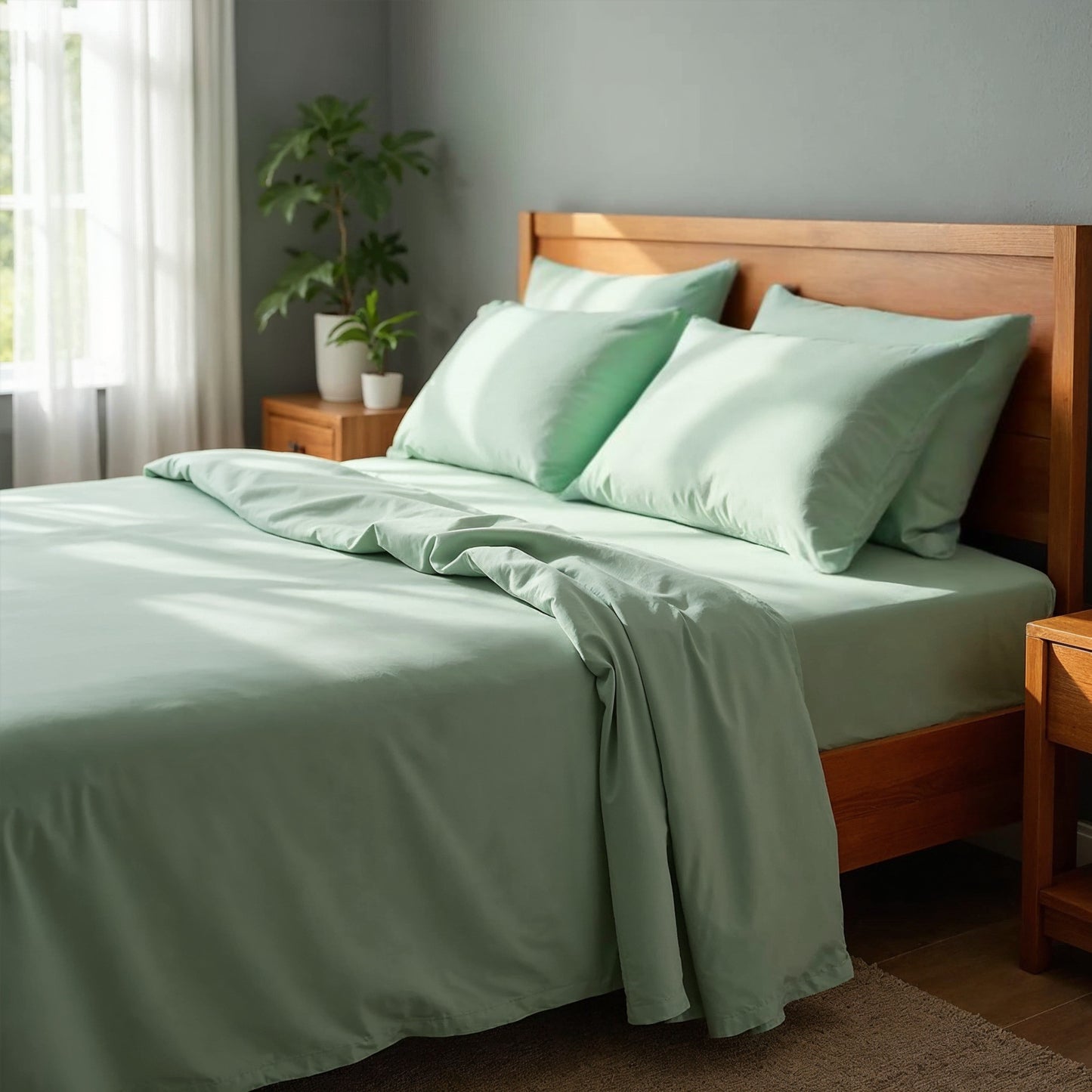 Royal Comfort 2000 Thread Count Bamboo Cooling Sheet Set Ultra Soft Bedding - Myzenhome