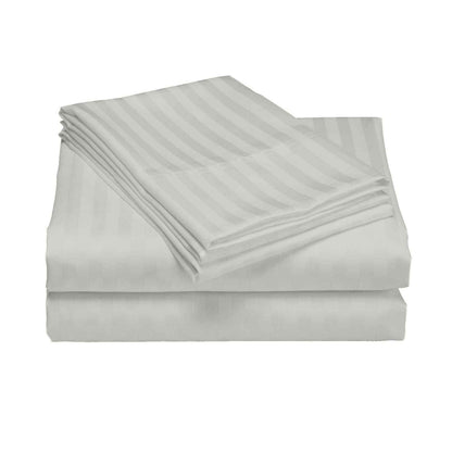 Royal Comfort 1200TC Sheet Set Damask Cotton Blend Ultra Soft Sateen Bedding - Myzenhome