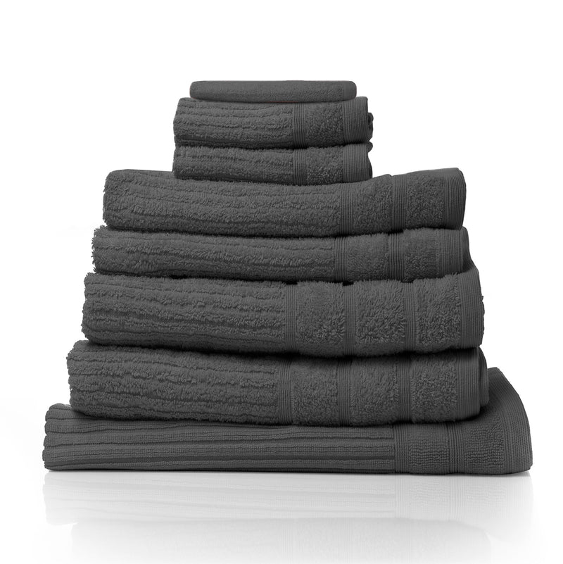 Royal Comfort Eden Cotton 600GSM Luxury Bath Towels Set