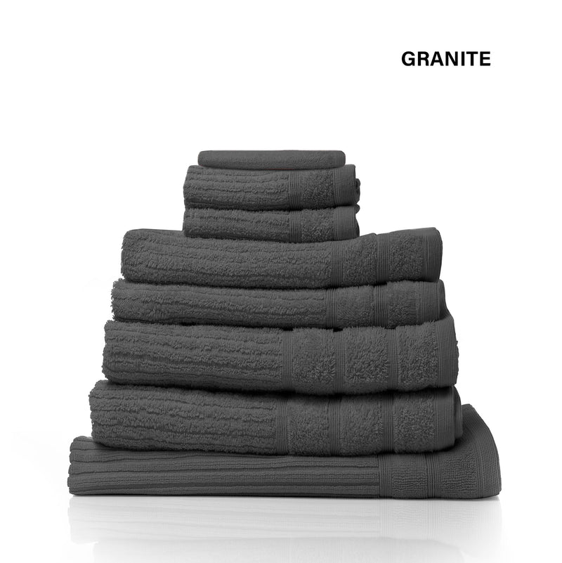 Royal Comfort Eden Cotton 600GSM Luxury Bath Towels Set