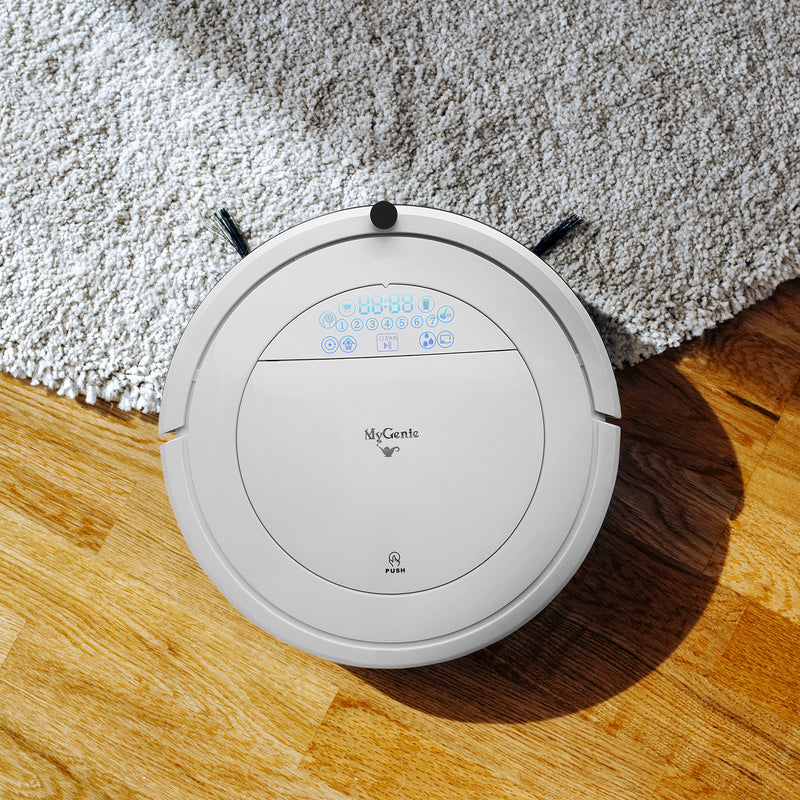 MyGenie ZX1000 Automatic Robotic Vacuum Cleaner Dry Wet Mop Sweep Floor