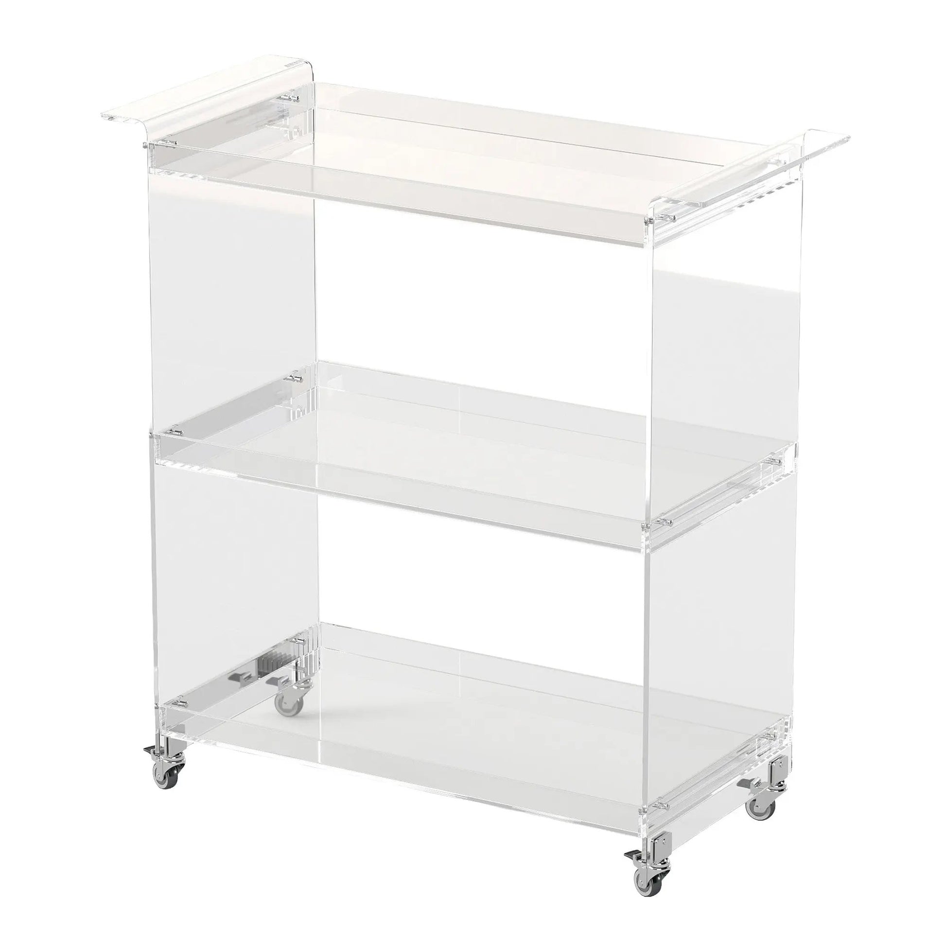 3 Tier ACRYLIC BAR CART Myzenhome