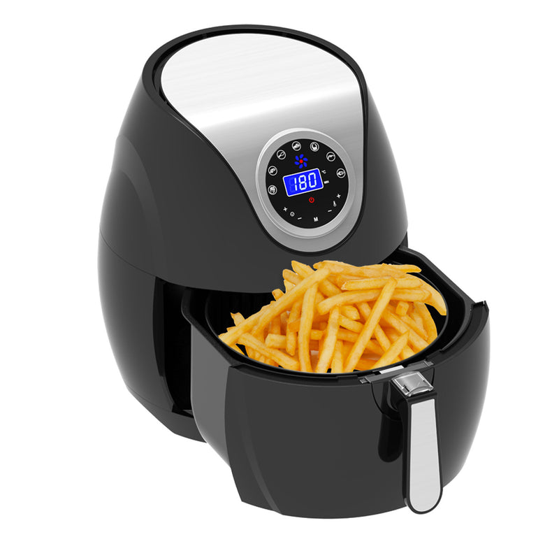 Kitchen Couture Digital Air Fryer 7L LED Display Low Fat Healthy Oil Free