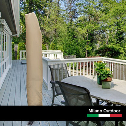 Milano 3M Outdoor Umbrella Cantilever With Protective Cover Patio Garden Shade - Myzenhome