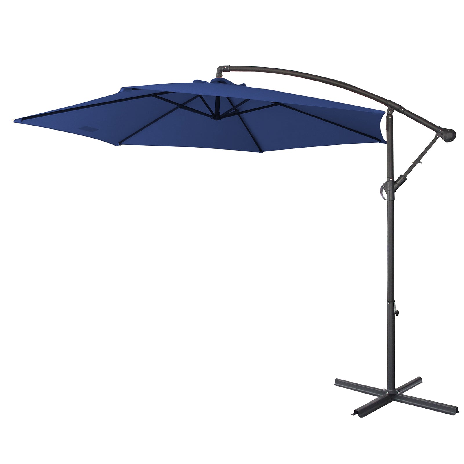 Milano 3M Outdoor Umbrella Cantilever With Protective Cover Patio Garden Shade - Myzenhome