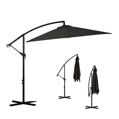 Milano 2.2M Outdoor Umbrella Cantilever Garden Deck Patio Shade Water-Resistant - Myzenhome