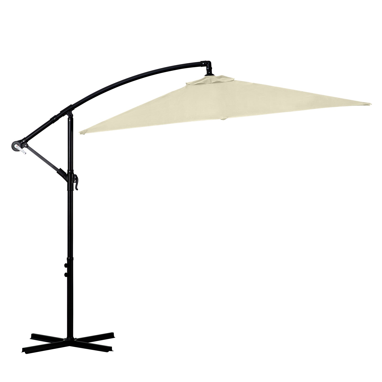 Milano 2.2M Outdoor Umbrella Cantilever Garden Deck Patio Shade Water-Resistant - Myzenhome