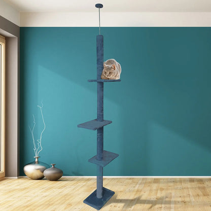 4paws cat tree scratching post house furniture bed luxury plush 4Paws