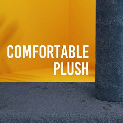 4paws cat tree scratching post house furniture bed luxury plush 4Paws