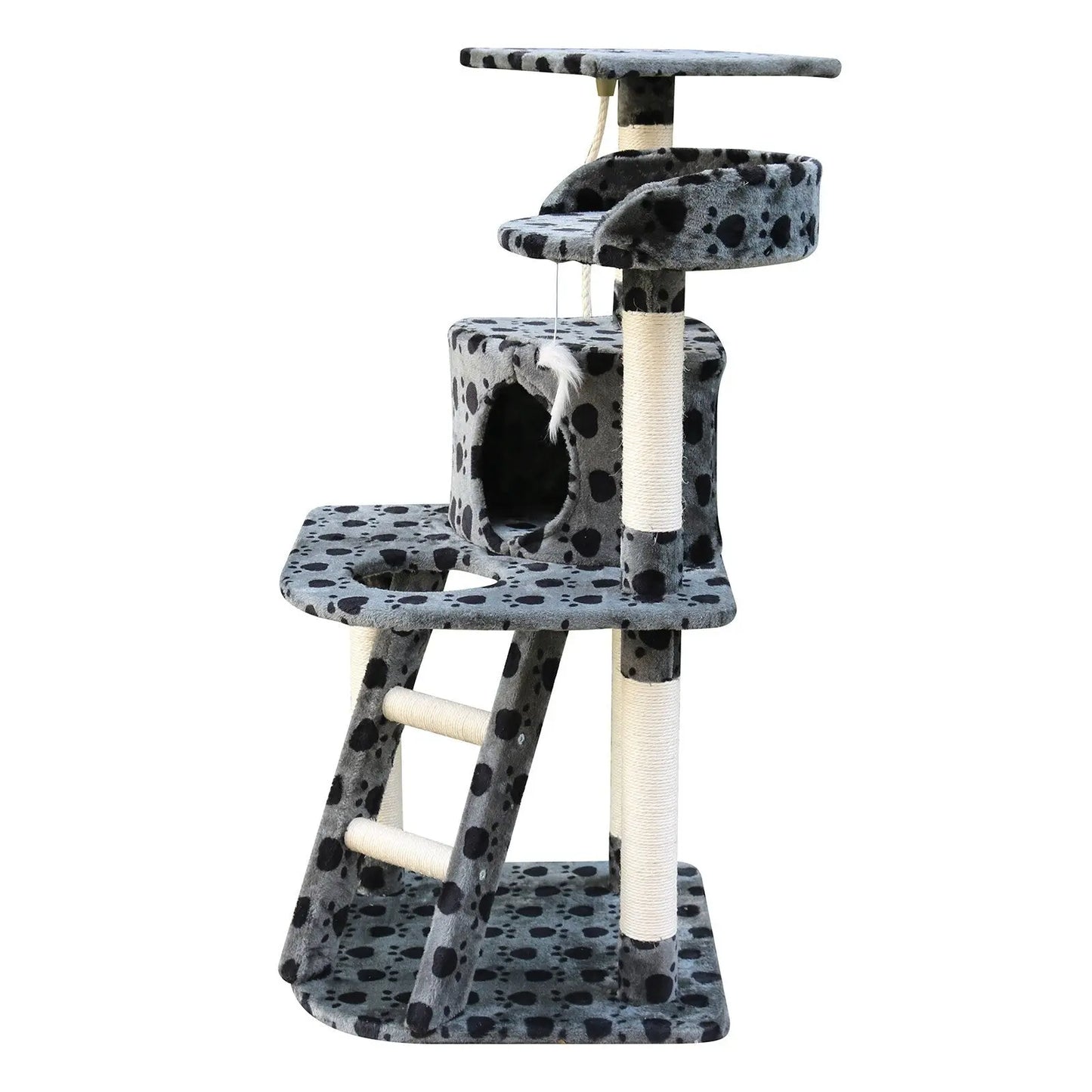 4paws cat tree scratching post house furniture bed luxury plush play 4Paws