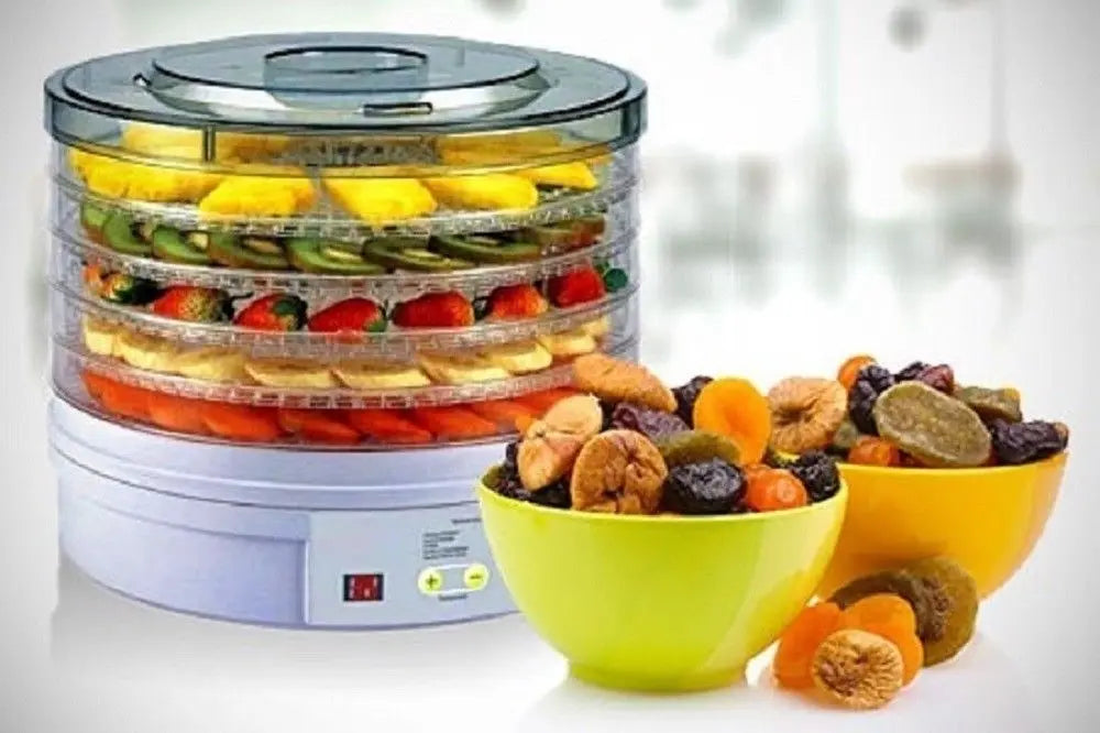 5 Tray Food Dehydrator Fruit Preserver Maker Commercial Dehydrators - Myzenhome