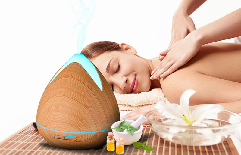 Essential Oils Ultrasonic Aromatherapy Diffuser Air Humidifier Purify 400ML