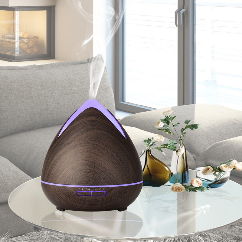 Essential Oils Ultrasonic Aromatherapy Diffuser Air Humidifier Purify 400ML