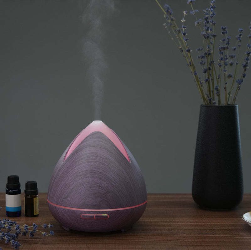 Essential Oils Ultrasonic Aromatherapy Diffuser Air Humidifier Purify 400ML