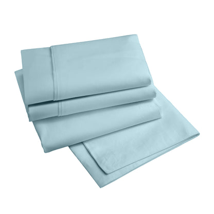 Renee Taylor 1500 Thread Count Pure Soft Cotton Blend Flat & Fitted Sheet Set - Myzenhome