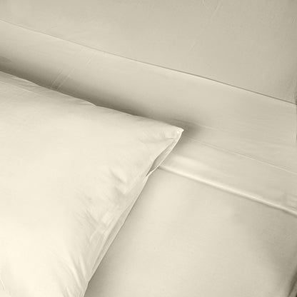 Renee Taylor 1500 Thread Count Pure Soft Cotton Blend Flat & Fitted Sheet Set - Myzenhome