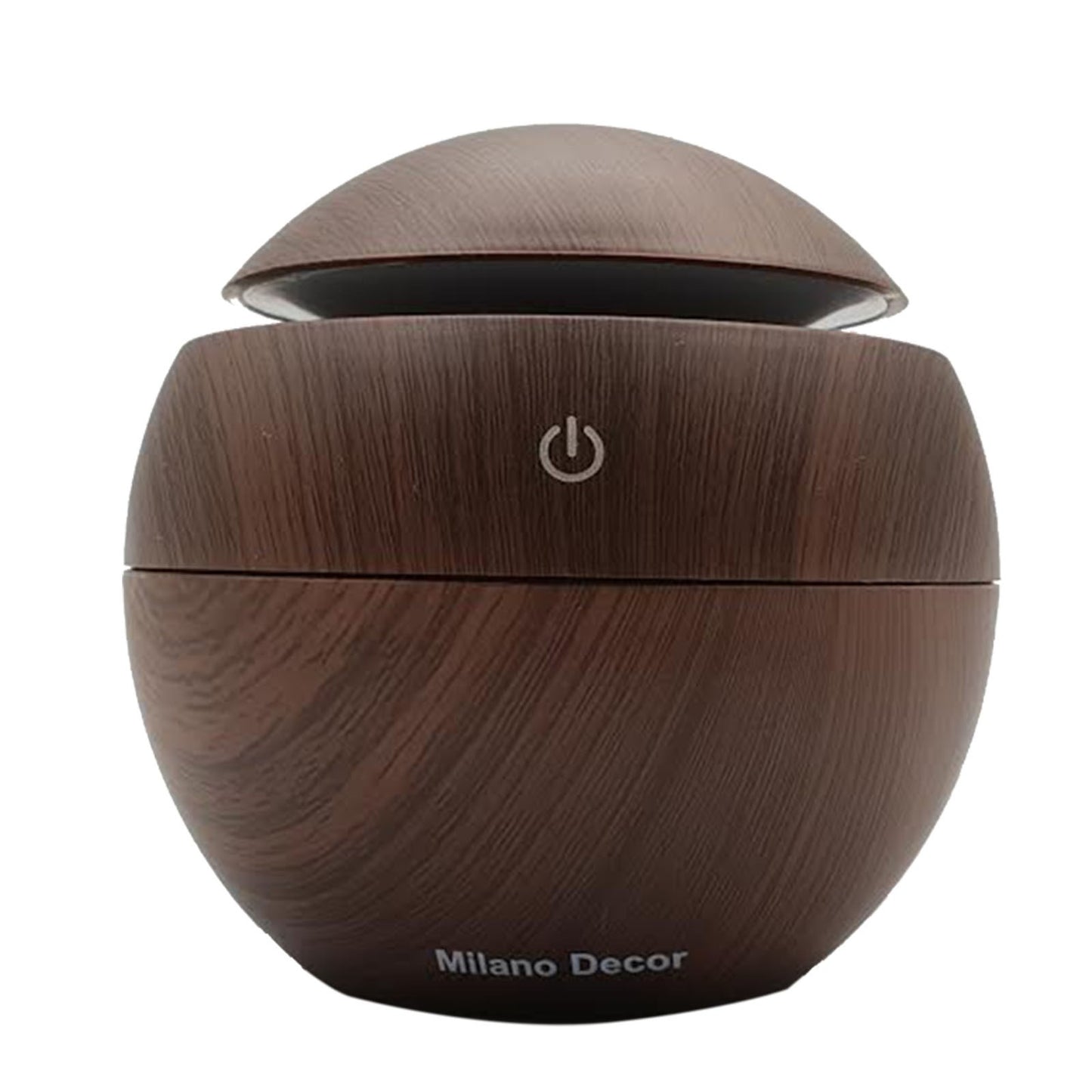 Milano Ultrasonic USB Diffuser with 10 Aroma Oils Humidifier LED Light 130ml - Myzenhome