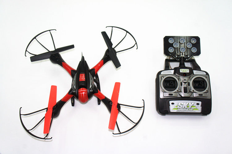 Sky Hawkeye Six-Axis Gyro-Stabilised LED Navigation Quadcopter Real-Time Drone