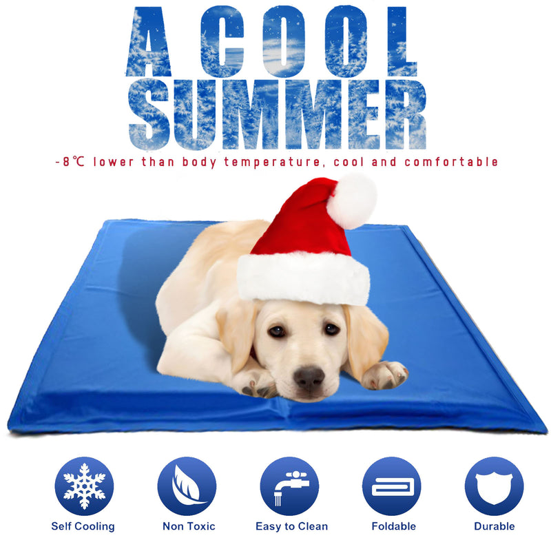 Sprint Industries Pet Portable Reusable Cooling Gel Pad Mat Dogs Cats