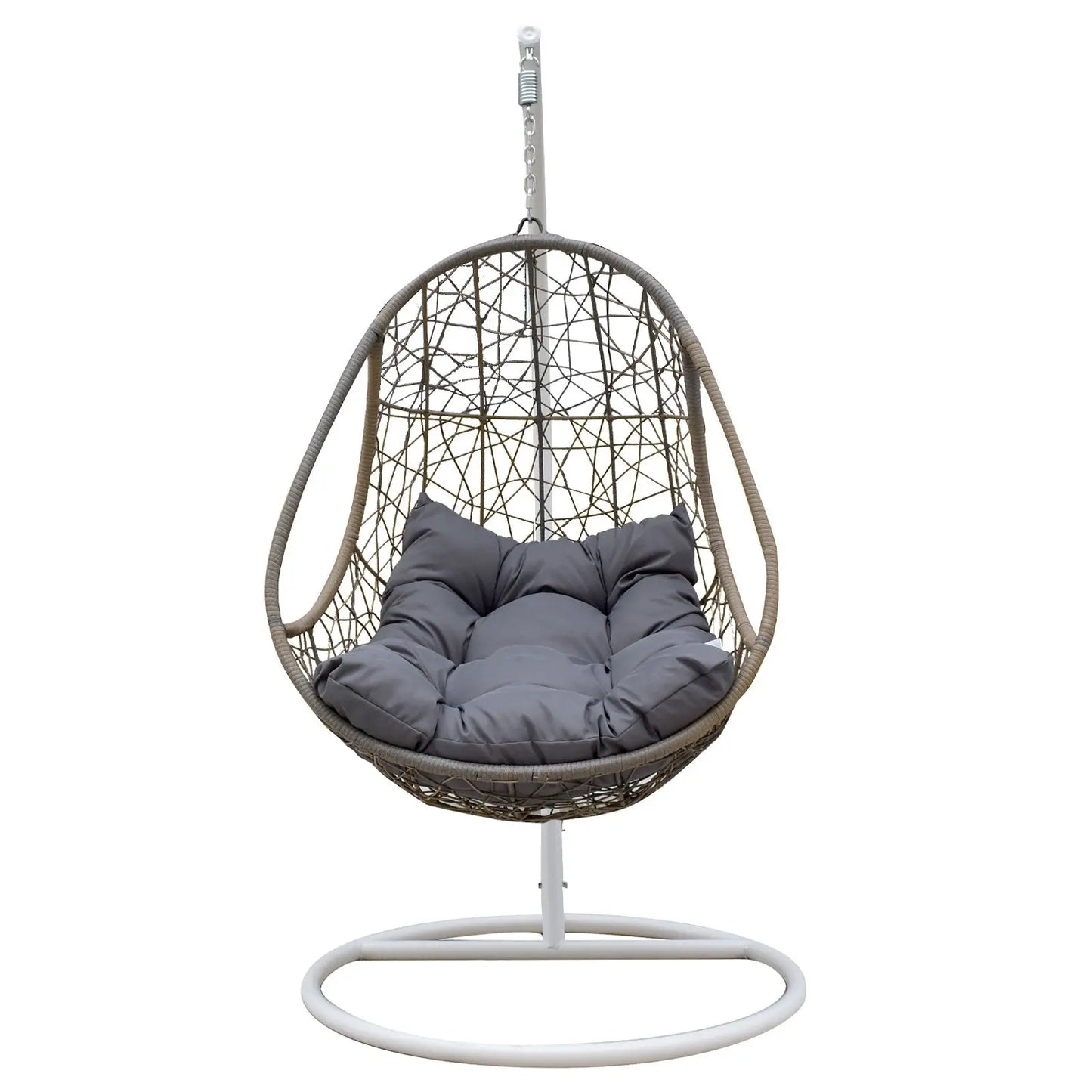 Arcadia Furniture Rocking Egg Chair Swing Lounge Hammock Pod Wicker Curved - Myzenhome