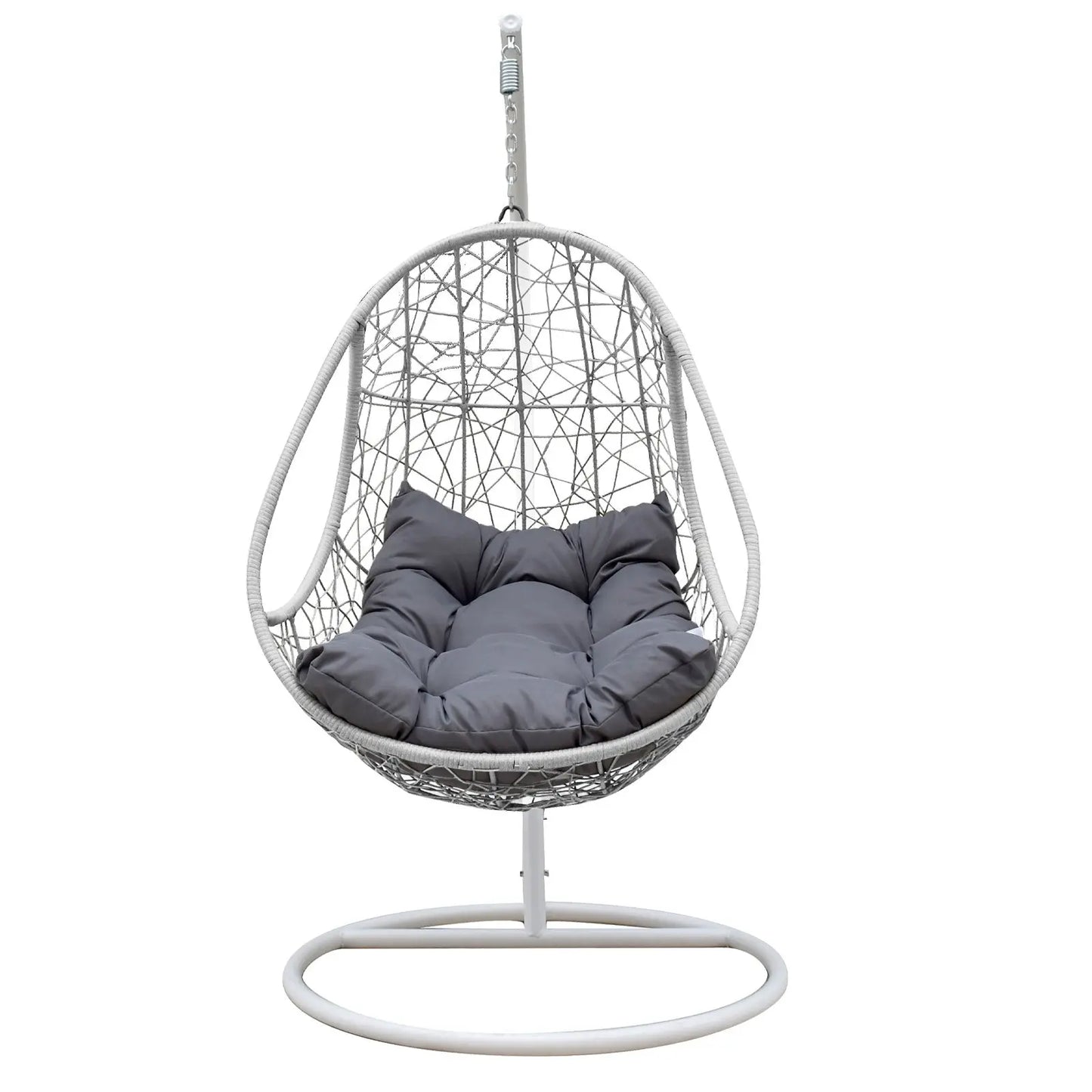 Arcadia Furniture Rocking Egg Chair Swing Lounge Hammock Pod Wicker Curved - Myzenhome