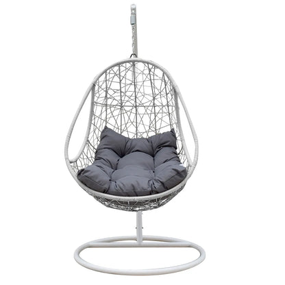 Arcadia Furniture Rocking Egg Chair Swing Lounge Hammock Pod Wicker Curved - Myzenhome