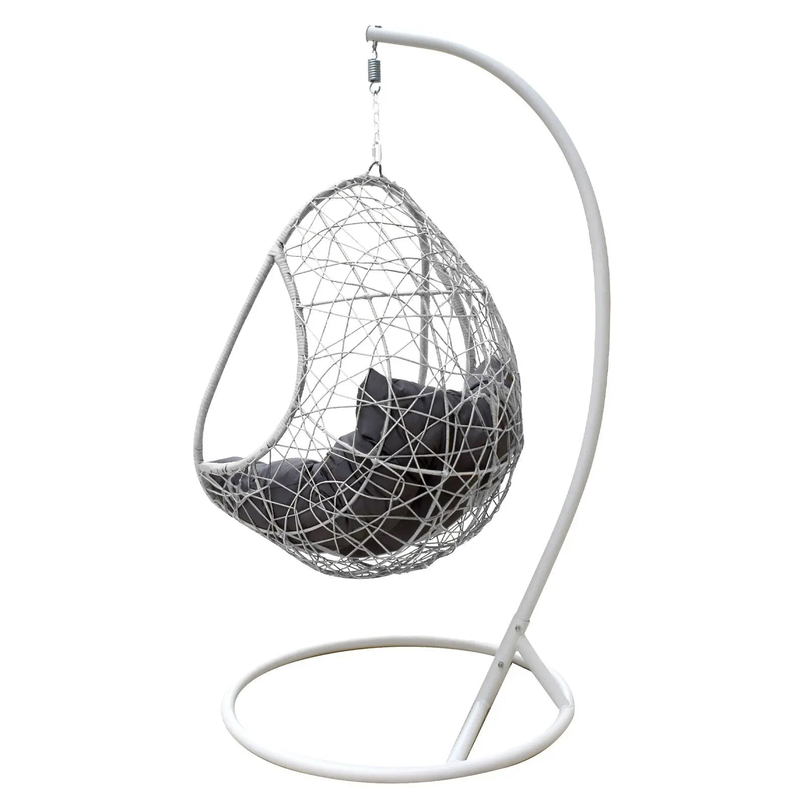 Arcadia Furniture Rocking Egg Chair Swing Lounge Hammock Pod Wicker Curved - Myzenhome