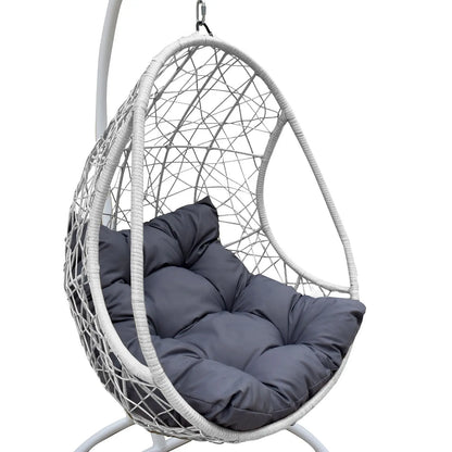 Arcadia Furniture Rocking Egg Chair Swing Lounge Hammock Pod Wicker Curved - Myzenhome