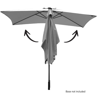 Arcadia Furniture Umbrella 3 Metre Umbrella with Solar LED Lights Garden Yard - Myzenhome