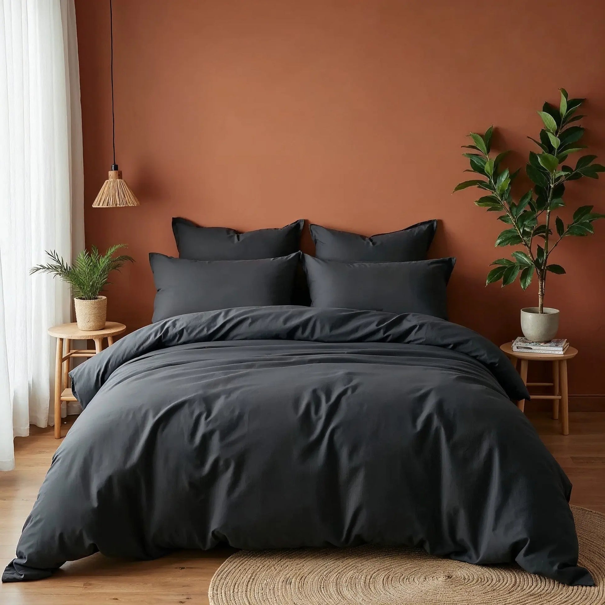 Balmain 1000 thread count hotel grade bamboo cotton quilt cover pillowcases set Royal Comfort