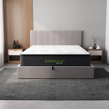 Bamboo Bliss Comfort Pocket Spring & Memory Foam Mattress Myzenhome