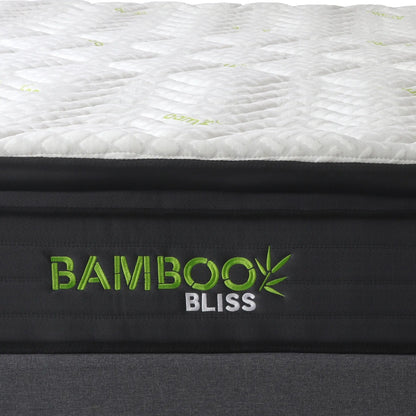 Bamboo Bliss Comfort Pocket Spring & Memory Foam Mattress Myzenhome