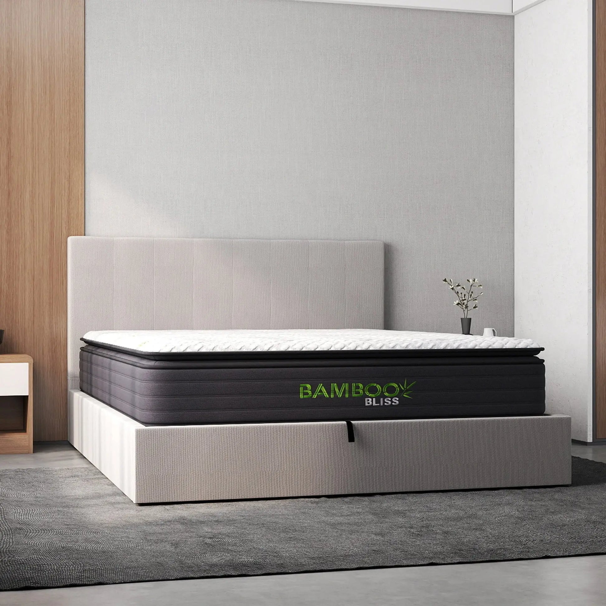 Bamboo Bliss Comfort Pocket Spring & Memory Foam Mattress Myzenhome