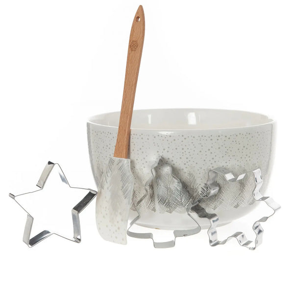 Bread and Butter Electroplate Tree Mini Mix Bowl Set - Silver - Myzenhome