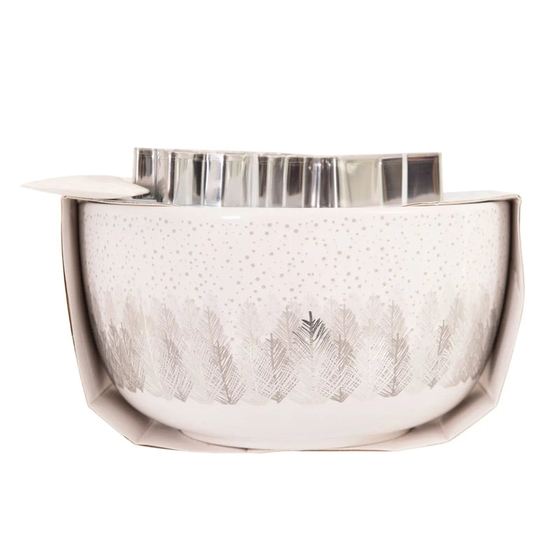 Bread and Butter Electroplate Tree Mini Mix Bowl Set - Silver - Myzenhome