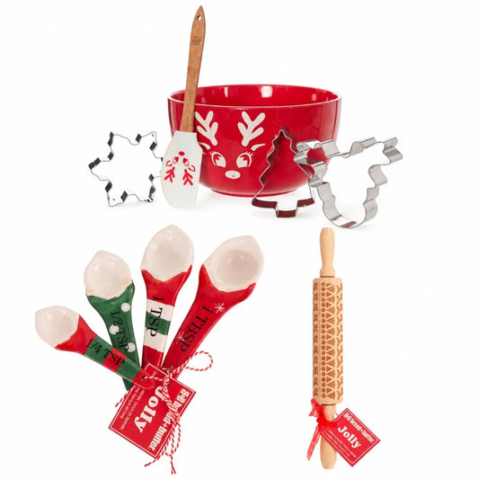 Bread and Butter Icy Reindeer Baking & Serving Kit Myzenhome