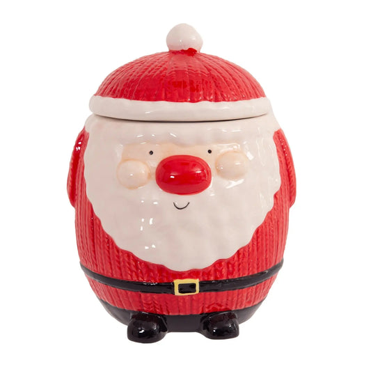 Bread and Butter Santa Canister 19 x 14cm - Myzenhome