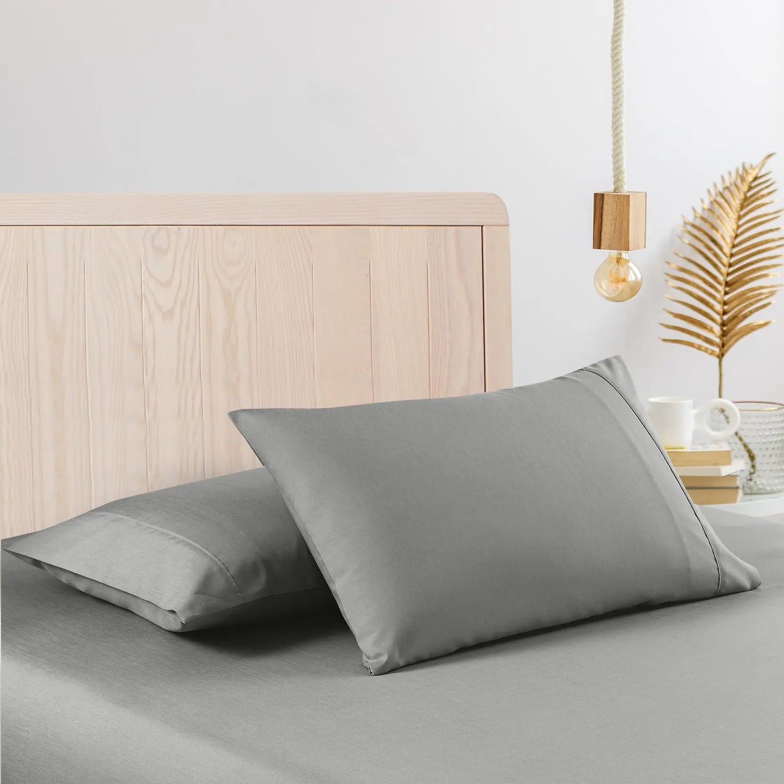 Casa Decor 2000 Thread Count Bamboo Cooling Sheet Set Ultra Soft Bedding - Myzenhome