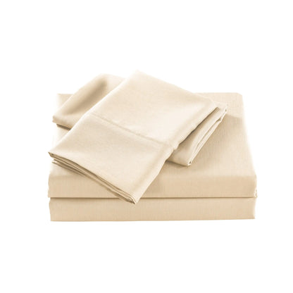 Casa Decor 2000 Thread Count Bamboo Cooling Sheet Set Ultra Soft Bedding - Myzenhome