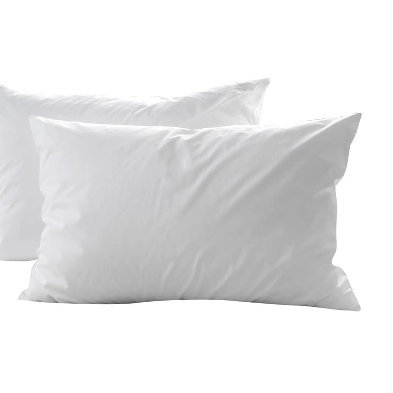 Casa Decor 50% Duck Feather 50% Down Pillow Cotton Cover 1000GSM Twin Pack - Myzenhome