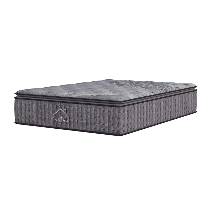 Casa Decor Bamboo Charcoal Mattress Pocket Spring Pillowtop 5 Zone - Myzenhome