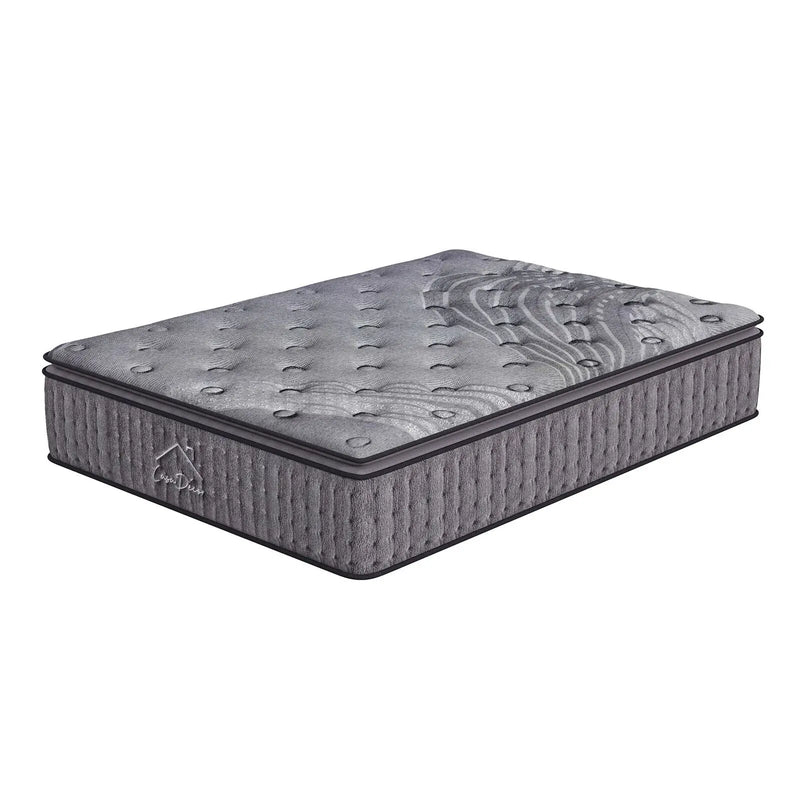 Casa Decor Bamboo Charcoal Mattress Pocket Spring Pillowtop 5 Zone - Myzenhome